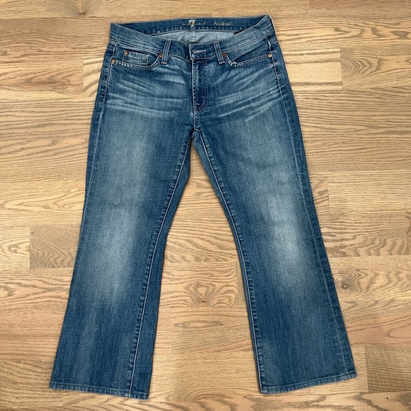NWOT 7 for all mankind 7FAM Bootcut jeans size 29 - Picture 3 of 7
